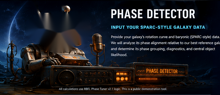 AI radio-style phase detector machine with glowing lens and console